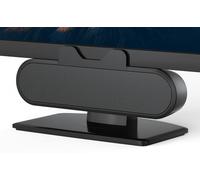 INGA Altavoz USB para Monitor de computadora y portátil, Barra de Sonido Clip-On, Altavoz para PC con USB para computadora de Escritorio, portátil y Mac (Negro).