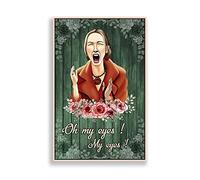 Inga Phoebe Oh My Eyes Póster de Phoebe Buffay Friends Wall Friends TV Show 90S - Cartel de metal de 20,3 x 30,5 cm