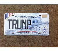 Inga Placa de matrícula New Sign Washington d c 58th Presidencial Inaugural Souvenir de 6 x 12 Pulgadas
