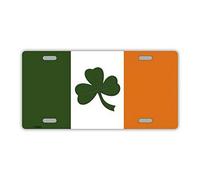 Inga - Placa de Metal para matrícula de Irlanda, 15 x 30 cm