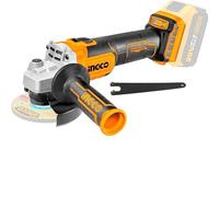 INGCO Amoladora angular inalámbrica sin escobillas de 20 V CAGLI2011582