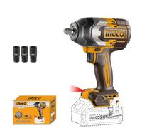 Ingco Atornillador Impulso Batería 20V 850Nm 1/2" Brushless Solo Cuerpo