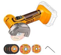 Ingco Cagli76011 Mini amoladora a batería 20 V herramienta de corte herramienta de corte solo cuerpo