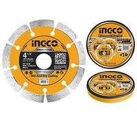 Ingco DMD011152M Disco de diamante seco, tamaño 115 mm