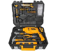 Ingco - Maleta Herramientas + Taladro 850W 101 Pcs Hk