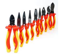 INGDAUM® Juego de Alicates VDE, 9 Piezas, Aislados 1000V IEC 60900