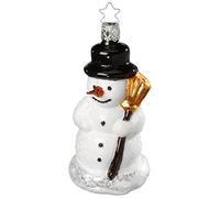 Inge Glas de Navidad Muñeco De Nieve kecke zanahoria nariz