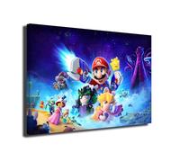 INGENIA HOME Cuadro lienzo canvas Mario Rabbids Sparks of Hope video juego - Alta resolución - Varias medidas (60_x_40_cm)