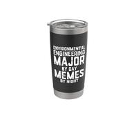 Ingeniería Ambiental Día Mayor Memes Noche Ecológico Vaso térmico de acero inoxidable de doble pared
