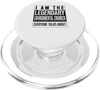 Ingeniería Cumpleaños Nacido Ingeniero Ambiental PopSockets PopGrip para MagSafe