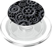 Ingeniería de Sistemas de Engranajes industriales Diseño Abstracto de precisión PopSockets PopGrip para MagSafe
