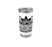 Ingeniería Humor Resolviendo Problemas Ingeniero Vaso térmico de acero inoxidable de doble pared