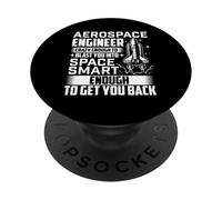 Ingeniero aeroespacial - Ingeniería aeroespacial Ciencia de Cohetes PopSockets PopGrip Adhesivo