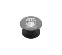 Ingeniero Cerebro Divertido Ingeniería Humor Solucionador de Problemas PopSockets PopGrip Adhesivo