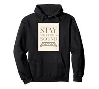 Ingeniero Civil Diseño Estructural Sudadera con Capucha