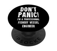 Ingeniero de buques pesqueros PopSockets PopGrip Adhesivo