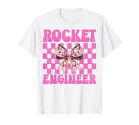 Ingeniero de Cohetes Ingeniero aeroespacial Ingeniería Chica Mamá Camiseta