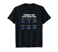Ingeniero de IA Cosas Que Hago en mi Tiempo Libre Ingeniería rápida Camiseta