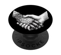 Ingeniero de Inteligencia Artificial del apretón de Manos del Robot AI Humano PopSockets PopGrip Adhesivo