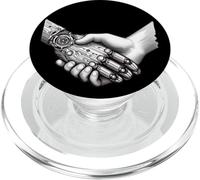 Ingeniero de Inteligencia Artificial del apretón de Manos del Robot AI Humano PopSockets PopGrip para MagSafe