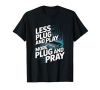 Ingeniero de Redes Más Plug and Pray Camiseta gráfica económica