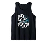 Ingeniero de redes Más Plug And Pray Camiseta sin Mangas