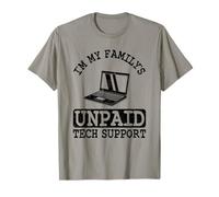 Ingeniero de Software de Soporte técnico no remunerado de TI Soy mi Familia Camiseta