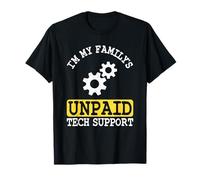 Ingeniero de Software de Soporte técnico no remunerado de TI Soy mi Familia Camiseta