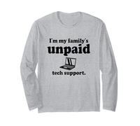 Ingeniero de Software de Soporte técnico no remunerado de TI Soy mi Familia Manga Larga