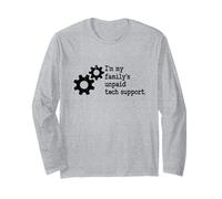 Ingeniero de Software de Soporte técnico no remunerado de TI Soy mi Familia Manga Larga