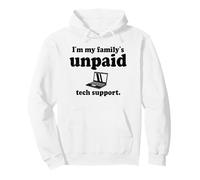 Ingeniero de Software de Soporte técnico no remunerado de TI Soy mi Familia Sudadera con Capucha