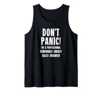 Ingeniero de Ventas de Energías Renovables Camiseta sin Mangas