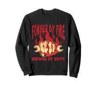 Ingeniero del Ejército Forget by Fire Driven by Duty Sudadera