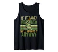 Ingeniero del Ejército If It's Not Broken We'll Improve It Camiseta sin Mangas