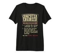 Ingeniero informático técnica Nerd G iccionario Camiseta Premium