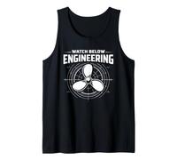 Ingeniero Marino Sala de máquinas Ingeniero de Buques Ingeniería Camiseta sin Mangas