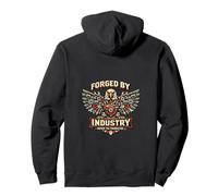 Ingeniero mecánico Forjado por Industry Eagle Design Sudadera con Capucha