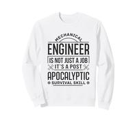 Ingeniero mecánico Ingeniero de Habilidades de Supervivencia Post-apocalíptica Sudadera
