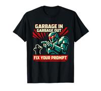 Ingeniero rápido Basura en Basura Fuera AI Tech Humor Camiseta