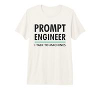 Ingeniero rápido: Hablo con máquinas AI/ML Geek & Nerd Design Camiseta Premium