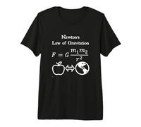 Ingeniero y científico de la Ley de la Gravedad de Newton Camiseta Premium