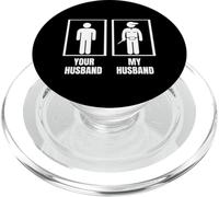 Ingenieros Eléctricos Su Marido Mi Marido Electricista PopSockets PopGrip para MagSafe