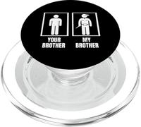 Ingenieros eléctricos Tu hermano Mi hermano Electricista PopSockets PopGrip para MagSafe