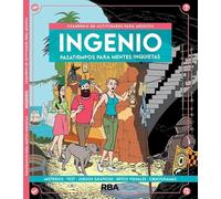 Ingenio | Pasatiempos para mentes inquietas. Cuaderno de actividades para adultos