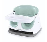 Ingenuity, Alzador de Asiento y Elevador de Viaje, Apta para Bebés y Niños para Comer, arnés de seguridad de 3 puntos, silla portátil, fácil de limpiar, a partir de 6 meses, Verde