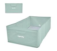 Ingenuity, Bañera para Niños Pequeños Tuckaway, Convierte la Ducha en Bañera, Plegable para Fácil Almacenaje, Diseño Compacto, Fácil de Limpiar, No Requiere Montaje, Para 12 Meses a 5 Años