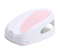 Ingenuity, Easy Rinse - Bañera de bebé antideslizante para recién nacidos de 0 a 6 meses, color rosa