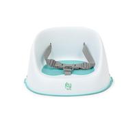 Ingenuity, ity, Silla elevadora de comida para bebs fcil de limpiar Simplicity Seat, arns de 3 puntos de anclaje, correas extrables lavables - Cerceta