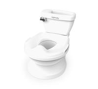 Ingenuity, Orinal My Size Pro Summer (Blanco), Inodoro Infantil con Sonido de Cisterna, Para Niños Desde 18 Meses o Hasta 22,7 kg
