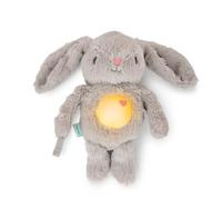 Ingenuity, Peluche suave Sylvi Cuddle Pal, calmante activado por el llanto, 10 melodías relajantes, conejo suave, 0+ meses, favorece la relajación